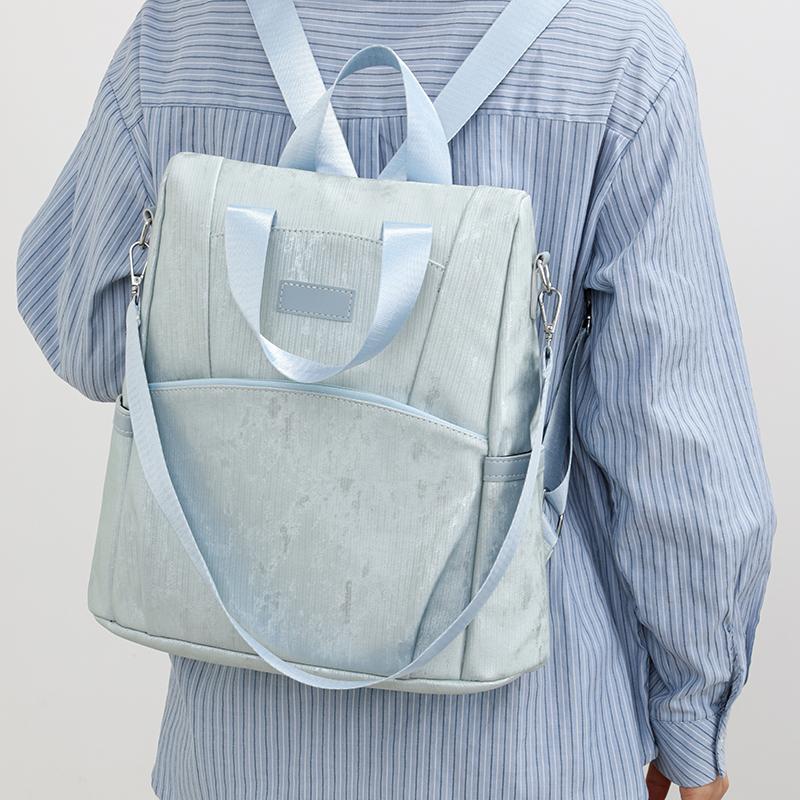 Mochila Vintage para Mujer de Gran Capacidad Bolso de Hombro Multifunción