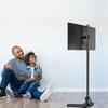 Pholiten Freistehender PC-Monitorständer ohne Arm, 120 cm hoch, kompatibel mit LCD-Display, VESA-Standard, Tragkraft 10 kg, 13-27 Zoll, Ständer,