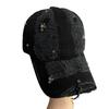 Korean Style Y2K Rhinestone Fringe Baseball Cap Women Vintage Washed Cotton Adjustable Trucker Hat Fashion Streetwear Sun Caps