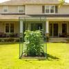 Crop Cage, 1.2 X 1.2 X 1.8 M Plant Protection Tent with Zippered Door, Wind-Resistant Tall Crop Cage, Easy To Install, Outdoor Raised Bed Cover,