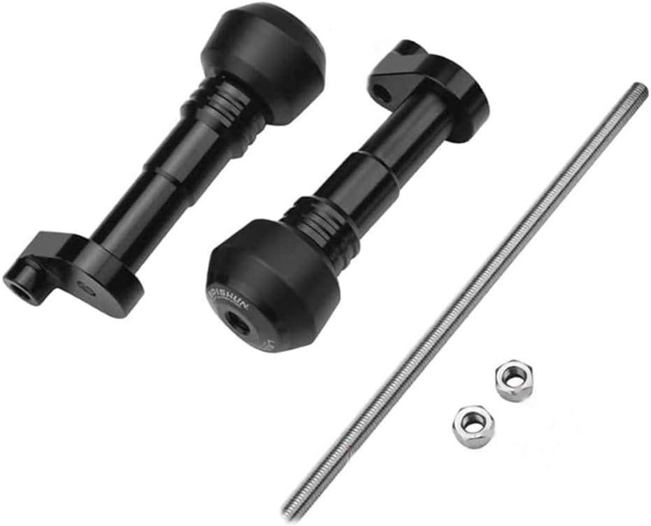 Motorcycle Frame Sliders/Engine Sliders for Honda Rebel 250 (Black)