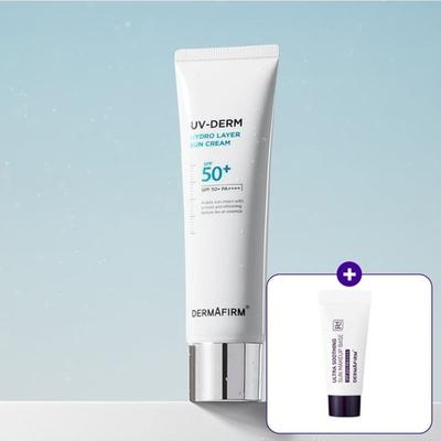 [Moisture Sunscreen] UVderm Hydro Layer Sunscreen 50g (Free: Sunmebe 5ml)