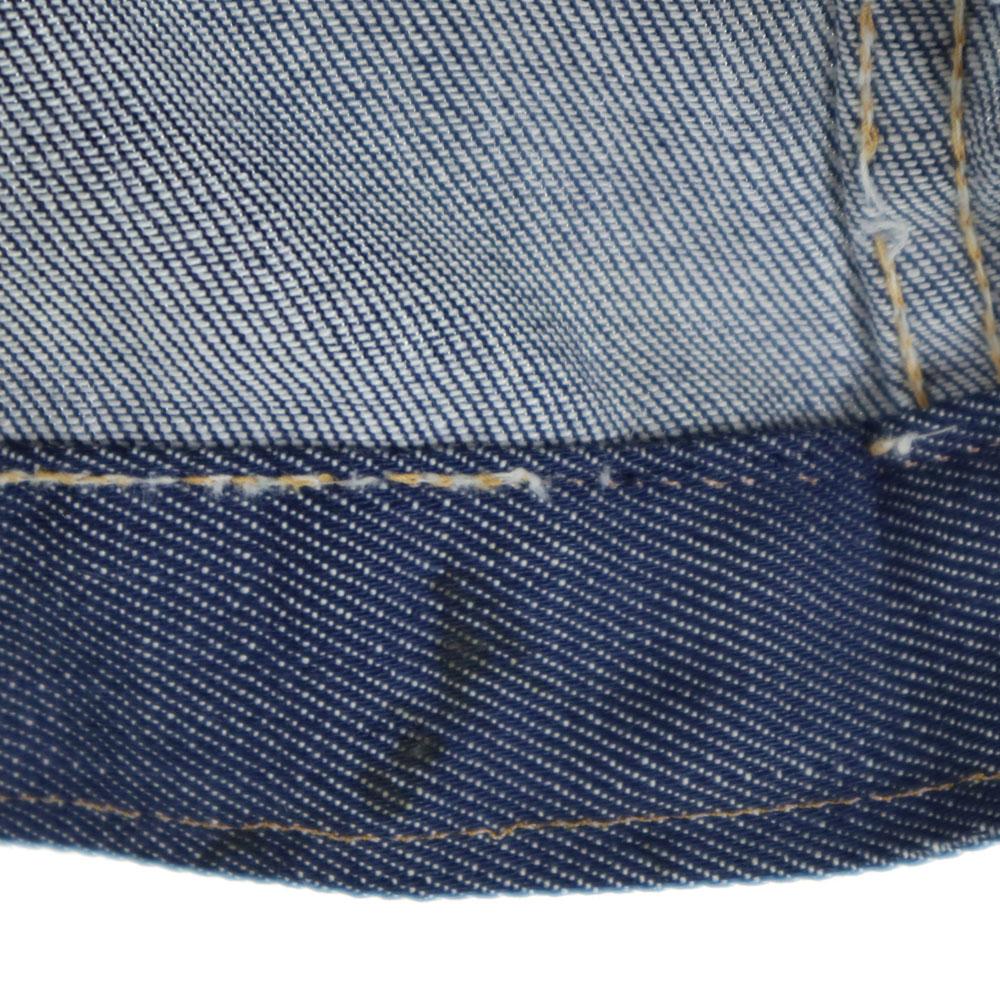 JCPenney 70s vintage Denim Jacket M Navy RANCH CRAFT Tracker Women Used