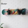 Platzsparendes Wandregal Acryl-Skateboardhalterung, Horizontale Snowboard-Displayhalterung, Transparenter Sportgeräte Robuster Longboard-Halter,