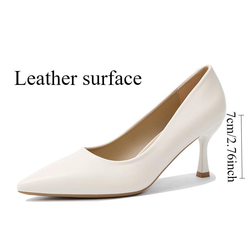 Pantofi cu toc înalt sexy profesioniști, cu vârf ascuțit, pantofi de lucru la modă, pantofi cu temperament pentru femei, pantofi de navetă