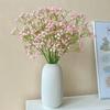 108-Head Soft Rubber Gypsophila Artificial Flowers for Living Room Decoration