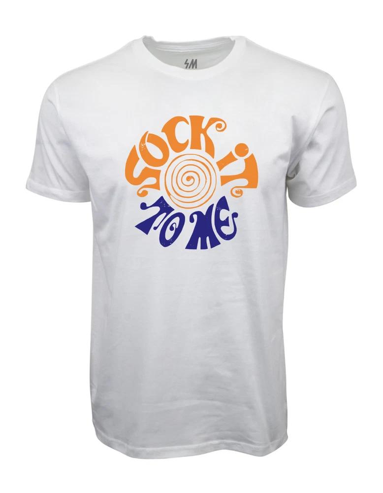 90s Sock It To Me Graphic White TShirt S