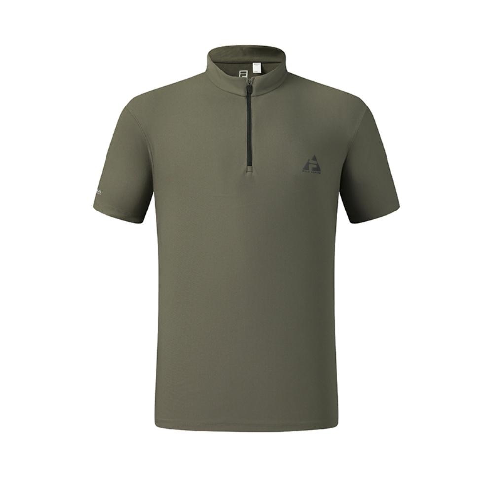 FILA Explore Minimalist Personality Trend Sports Leisure Outdoor Versatile Lightweight Comfortable Short Sleeve T-Shirt Men tops Asphalt A11M617104FDG