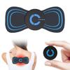 Smart Neck Massager Pad Portable Mini Pulse Massage Patch for Shoulder Back Leg Pain Relief Rechargeable Adjustable Intensity Massage Device for Home