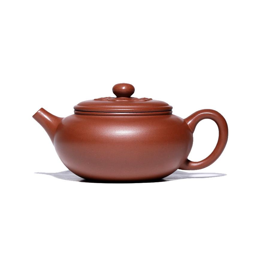 Yixing Zisha Teapot Breathing Clay Teapot 140ml Zhu Ni Clay Masterpiece Artisan-Crafted