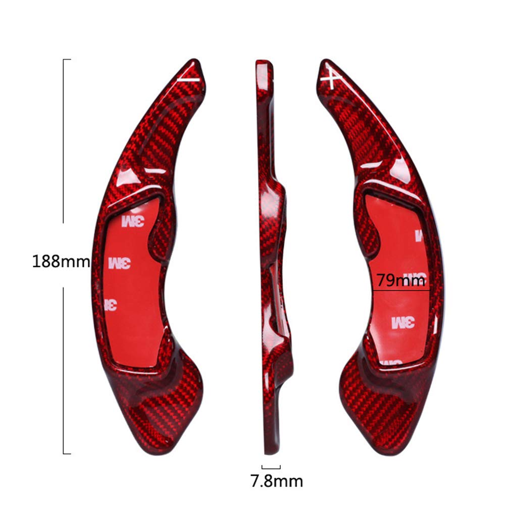 Subaru Paddle Shift Shift Paddle Real Carbon Compatible with and BRZ ZC6 Covers, Extensions, Fiber, Legacy, WRX, Levorg, Impreza, Forester, XV, BRZ,
