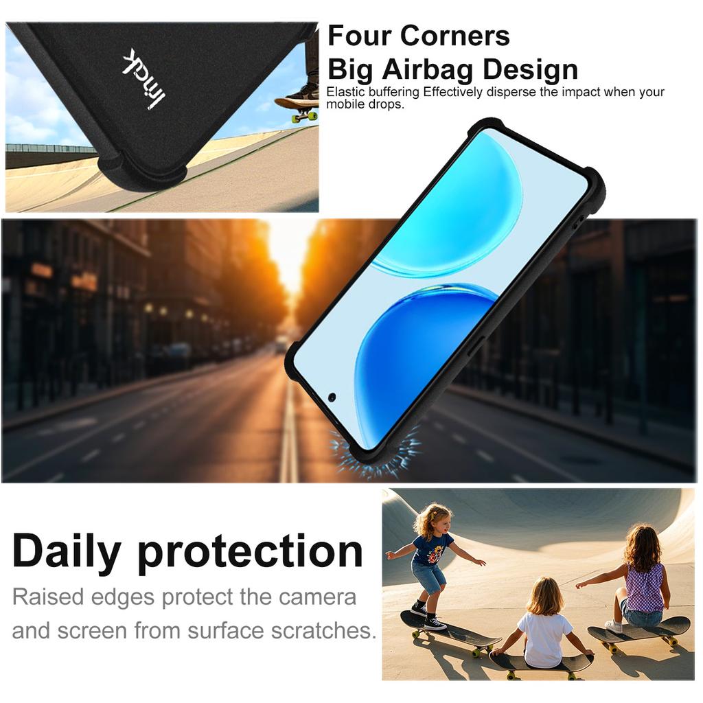 For Honor X8d 4G Phone Case IMAK Shock-resistant Soft Case