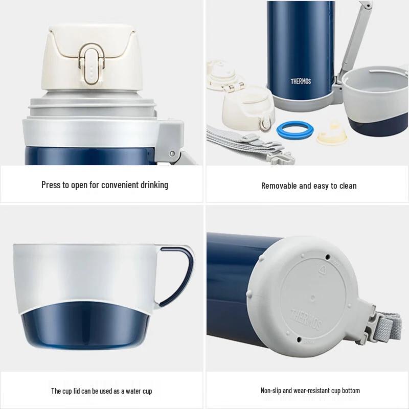 Thermos 1L Stainless Steel Vacuum Flask