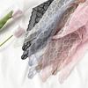 Cute Lace Flower Hair Scarf Vintage Sweet Headscarf Fashion Head Scarf  Pastoral Style
