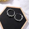 2 Colors New Fashion Jewelry Personalized Wild Trend Temperament Earrings Crystal from Austrian Women and Female