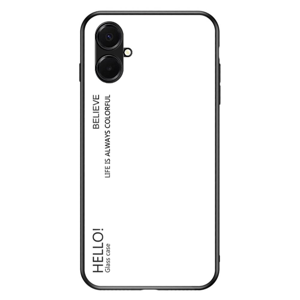 For Samsung Galaxy A07 4G Case Anti-Scratch Tempered Glass+PC+TPU Phone Cover