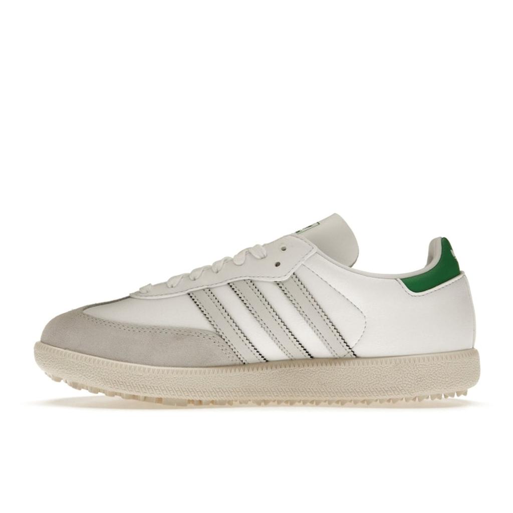 Kith X Adidas Samba Spikeless Golf White Green Unisex Sneakers Dash-Grey Off-White IG5711