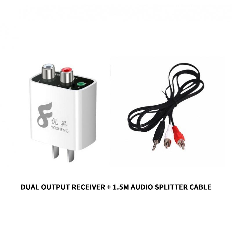 

Bluetooth Receiver Wireless Audio for Old Stereo/Speaker/Wired Speakers/Home Audio Music Streaming Stereo System
