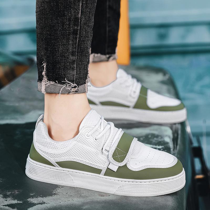 39-44 Pantofi de modă albi pentru bărbați Adidași Casual cu platformă de lux Designer Tênis Masculino Pantofi de exterior pentru studenți pentru băiat