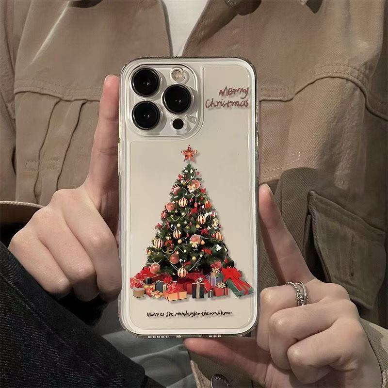 Christmas Tree for Iphone17promax Mobile Phone Case Apple 16/14pro European and American 13/12/15/11pro