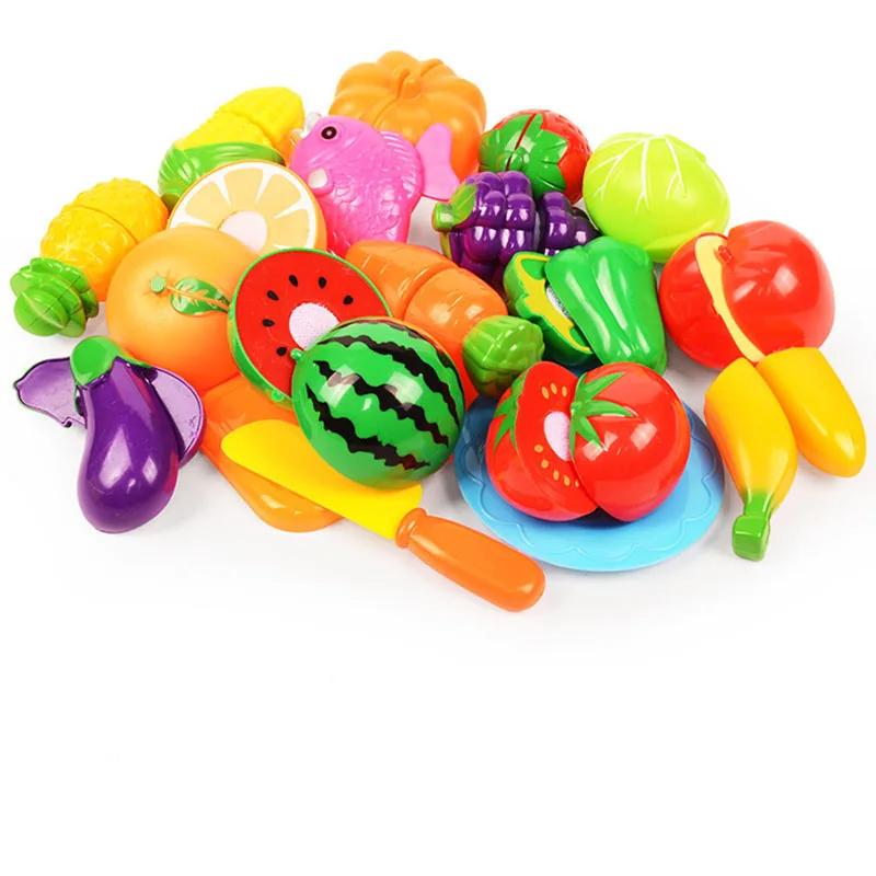 Snijspeelgoed Voedsel Speelgoed Voor Kinderen Keuken Doe-alsof Fruit Groente Pizza Accessoires Educatief Speelgoed Voor Kinderen Speelhuis Spel