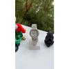 Stoned Silver Color With Metal Strap (watch Only) Women's Wristwatch