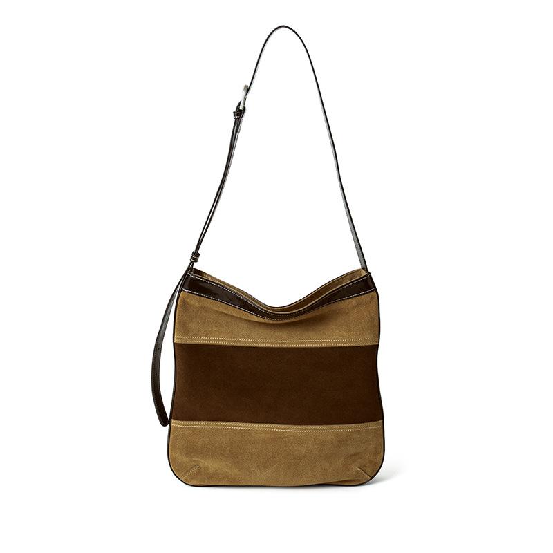 

Универсальная сумка под мышкой Большая вместимость Кожа коровы Кроссбоди Одноплечевая сумка Высококачественная натуральная кожа Женская сумка One Size