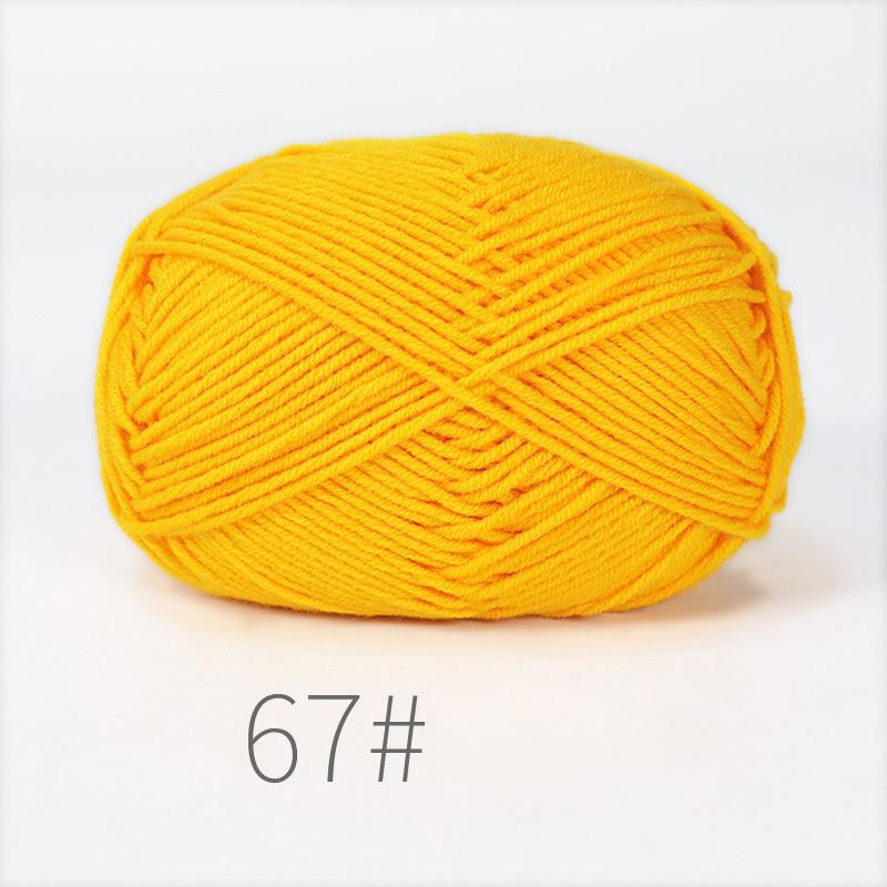 10Balls 500g Soft Milk Cotton Yarn Crochet Threads for Knitting Wool DIY Crafts Sweater Baby Wool Hand Knitting Crochet Yarn