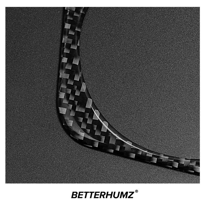 Carbon Fiber For Mercedes Benz W205 C180 C200 C300 C Class Center Console Cup Holder Trim Frame Sticker Car Interior