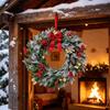 Christmas Pine Cone Wreath Door Hanger: Festive Hanging Decoration