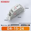 Ultra-Thin DIN Rail Mounted Power Supply, 12V/24V for Industrial Monitoring