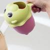 Cartoon Animal Shape Baby Shampooing Cup Thick Baby Shower Waterfall Rinser  Wash Hair