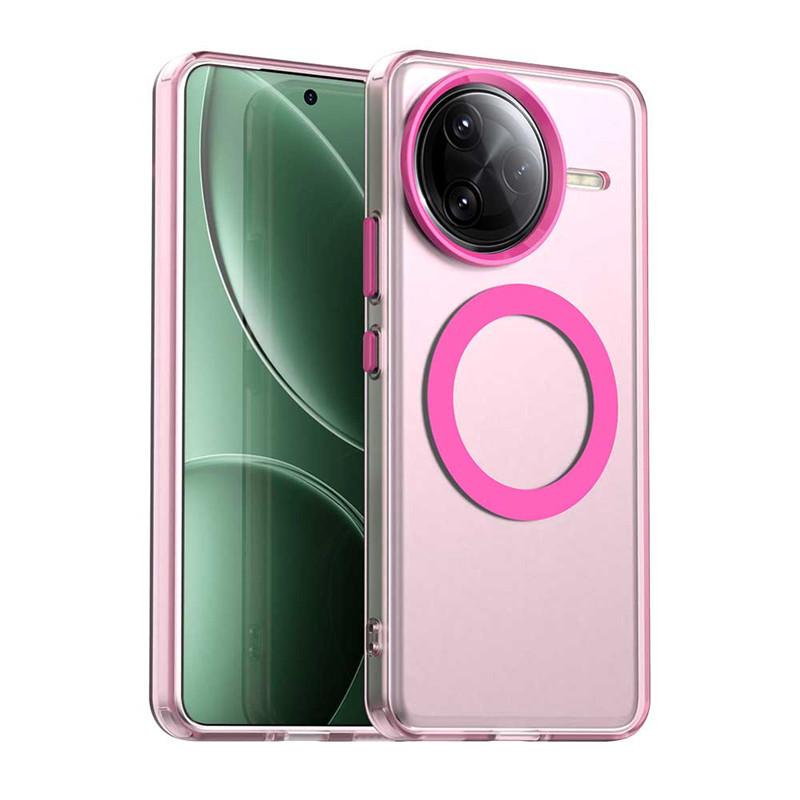 For Redmi K80 Pro Case For Redmi K80 K70 Pro Ultra Cover Translucent Candy Color Matte Magnetic Shockproof Protective Bumper