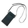 Himeji Leather Neck Shoulder Made In Black Pouch, Japan,