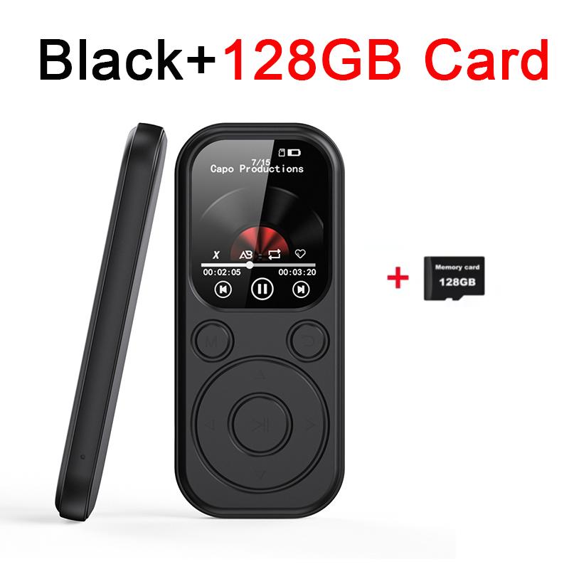 Portable MP3/MP4 Music Player 2.01-inch IPS High Definition Screen Bluetooth 5.4 Compatible eBook Recording Walkman FM Radio