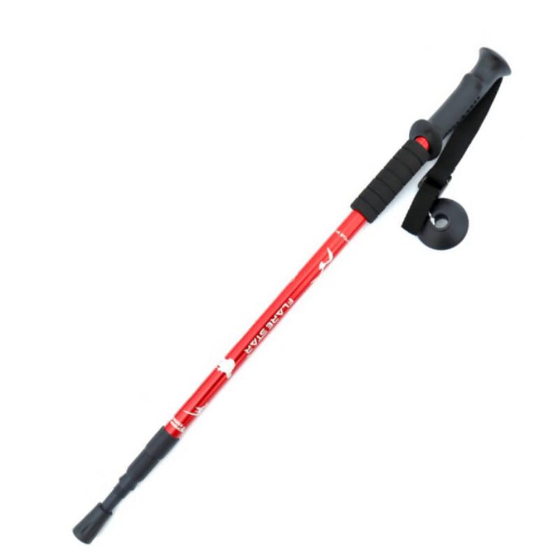 OEING Shock-Absorbing Non-slip 3-Section Trekking Pole