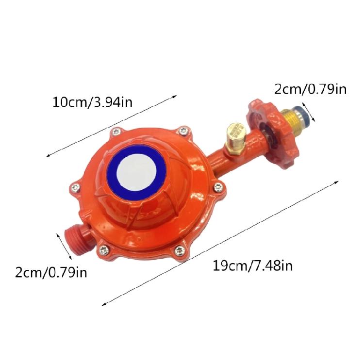 Explosions Proof Gas Regulator Metal Valves Low Pressure Valves Gas Regulator Metal Texture Suitable for Household Stove