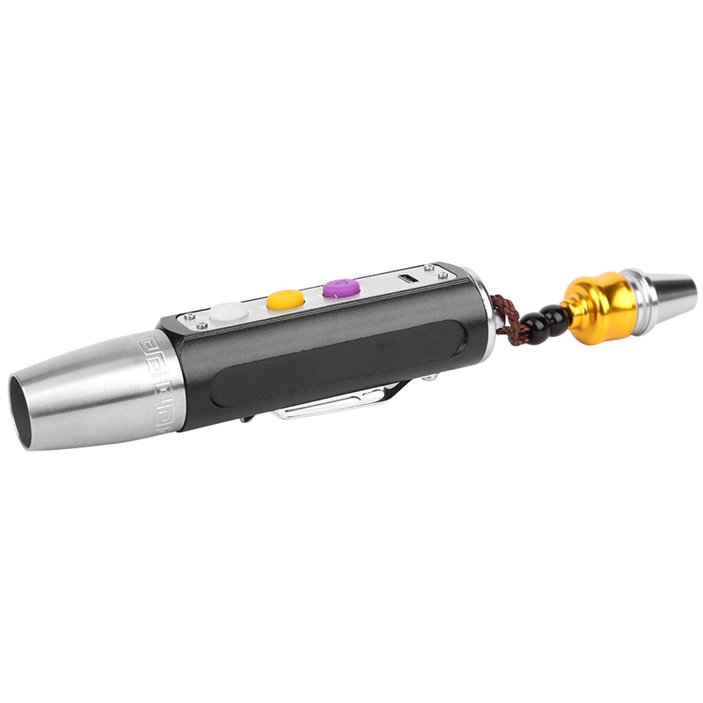 Portable 3 LEDs Expert Jades Flashlight Torch USB Rechargeable Jewelry Gems Identification Lights