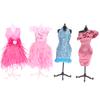 Doll Clothes For 30Cm Doll Clothes Evening Gown Trailing Skirt Wedding Dress Princess Dress Dollhouse Decor Accessories