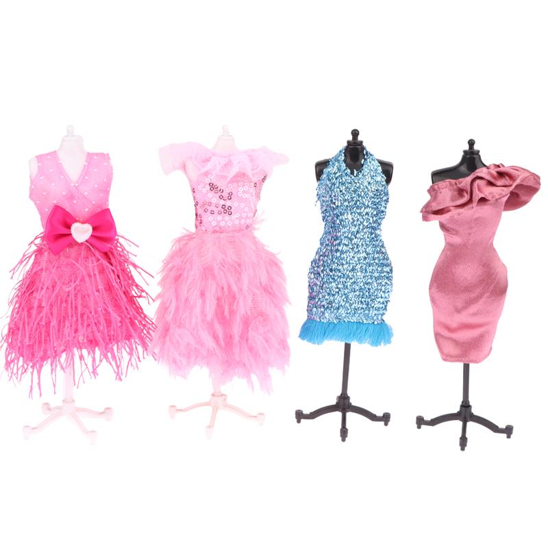 Doll Clothes For 30Cm Doll Clothes Evening Gown Trailing Skirt Wedding Dress Princess Dress Dollhouse Decor Accessories