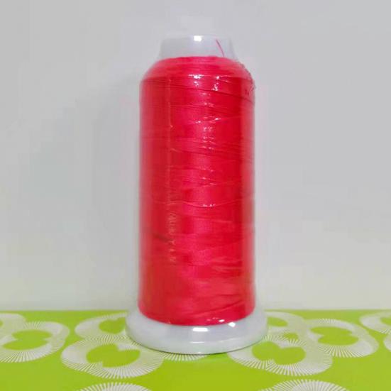 1 role 150D/2 Svítící příze Poutavá Super Jasná Plná barva DIY Denní použití Světelná Vyšívací Šicí nit na tašku