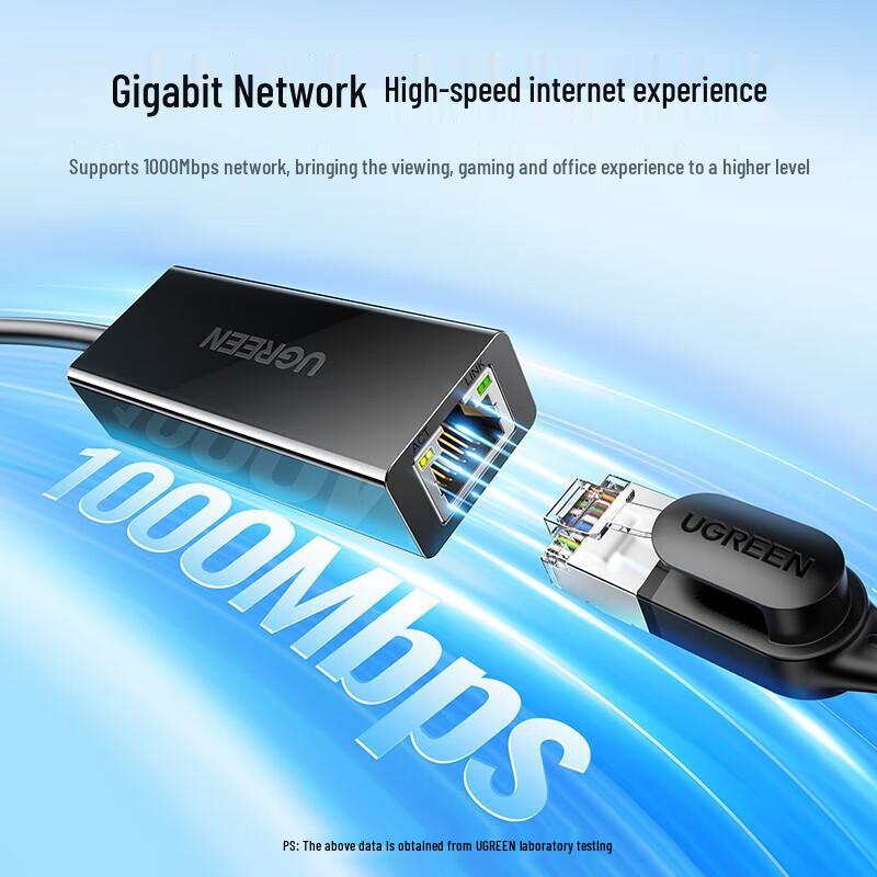 UGREEN USB 3.0 Gigabit Ethernet Adapter (CN version)