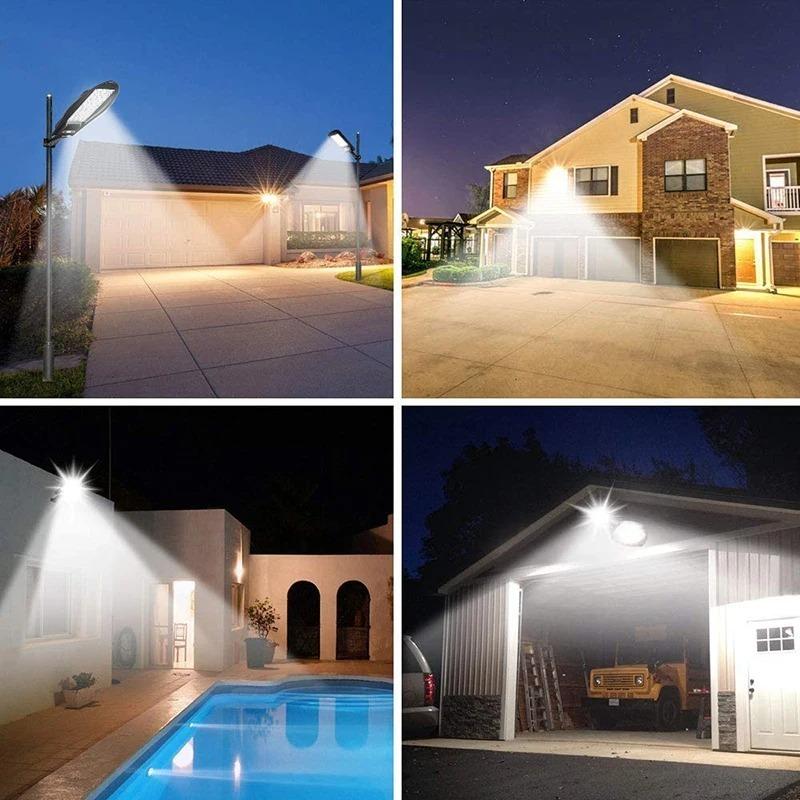 2000MAH Solar Powered Led Wall Light Outdoor Motion Sensor Waterproof IP65 Lighting for Garden Path Garage Yard Street Lamps