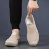 Fashion Mens Slip On Walking Shoes Mens Hollow Out Loafers Luxury Brand Men Casual Flats Male Comfortable Beach Sandals Driving Shoes