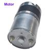 36mm DC Metal Planetary Gear Motor 12v 24v Shaft Diameter 6mm/8mm PGM36-3530 Adjustable Speed CW CCW Electric Motor 8~1621rpm