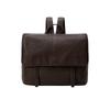 Sheepskin Messenger Leather Backpack Large Capacity Work Commute Leisure Bag Niche Retro New