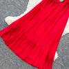 Summer V-neck Off Shoulder Strapless Mesh Midi-length Dresses Womens Sexy Halter Backless Buttons Deco Slim Beach Vacation Dress