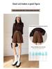 Plus Size High Waist Corduroy Shorts - Women's Autumn/Winter Wide Leg, Loose Casual Five-Point Shorts