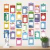 Academic Achievement Wall Stickers & Study Goal Cards - Photo-Ready Décor for School Prep