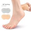 Soft, Cuttable Anti-Slip Heel Stickers - Anti-Rub, Self-Adhesive, Skin-Like Pads for High Heels, Adjustable to Half Size